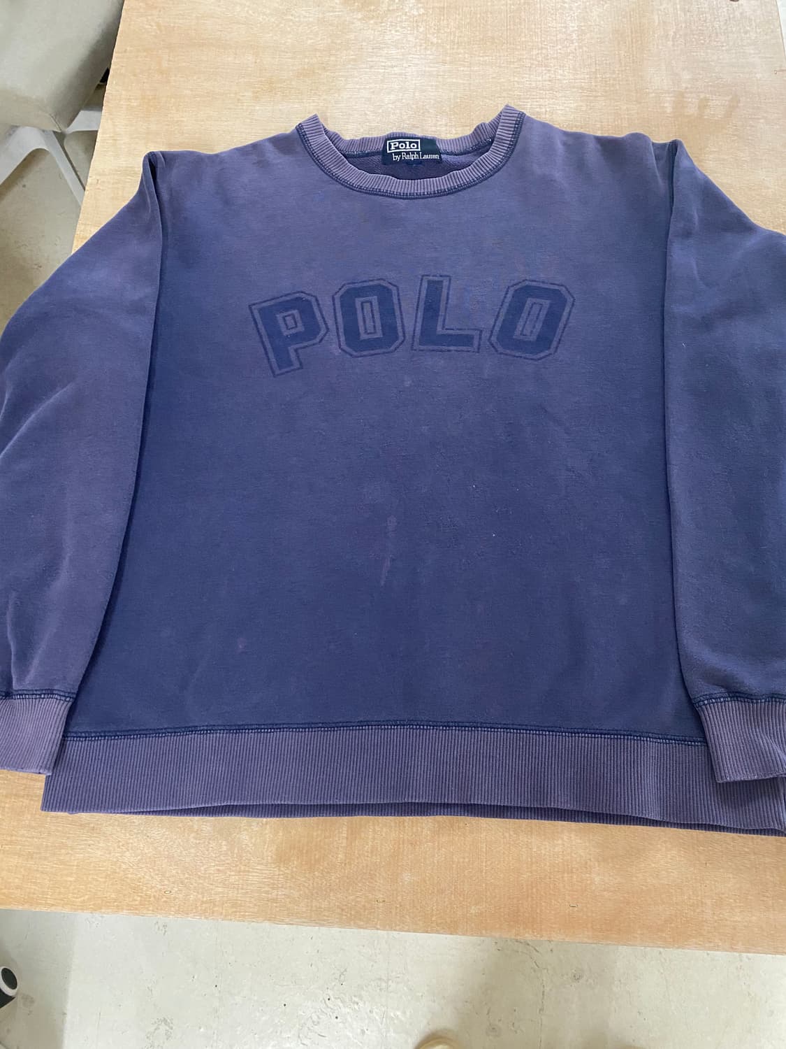 POLO ralph lauren sun faded sweat shirts 상품이미지5