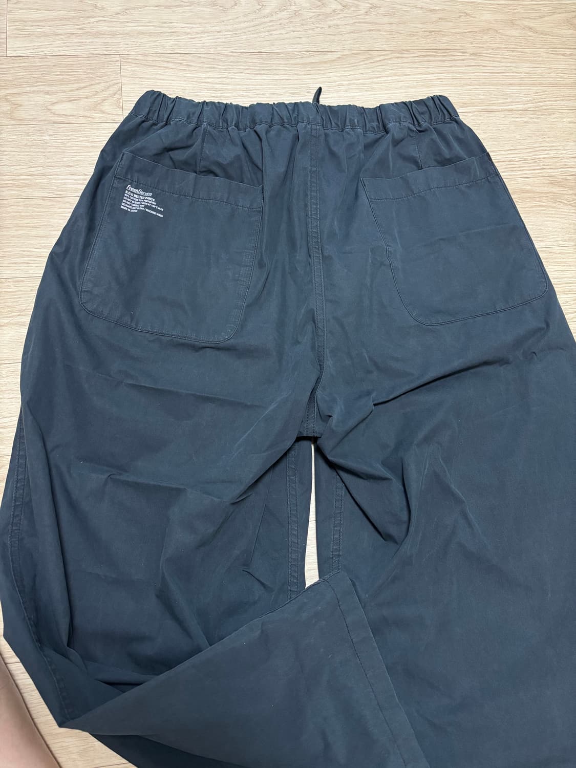 프레쉬서비스 20AW BDU 벨티드 팬츠 블랙 L 상품이미지5
