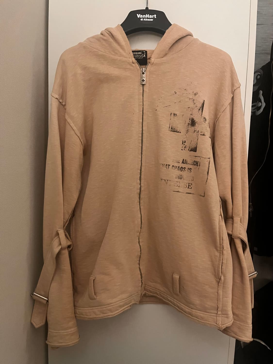 빈티지 데미지후드집업 상품이미지2