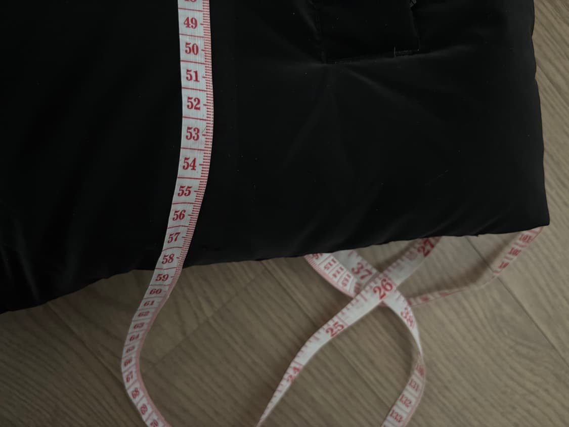 새옷같은 상태 코오롱 김태리 푸퍼 후드패딩 구스다운 프리사이즈 95 상품이미지9