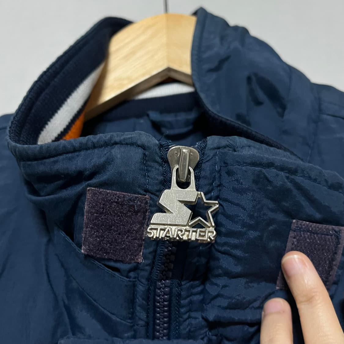 스타터 브롱코스 NFL 올드스쿨 패딩 XL 상품이미지4