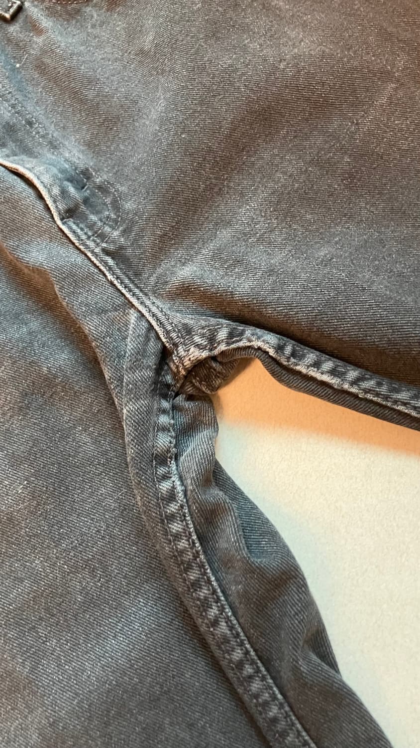 00s Levi’s 505 blank tab black jeans 상품이미지4