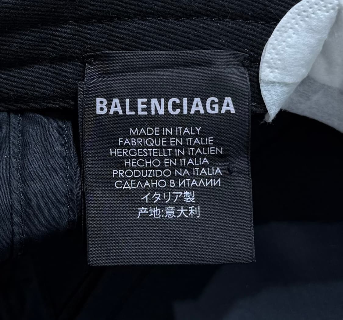 발렌시아가 레터링 바이저 볼캡 상품이미지3