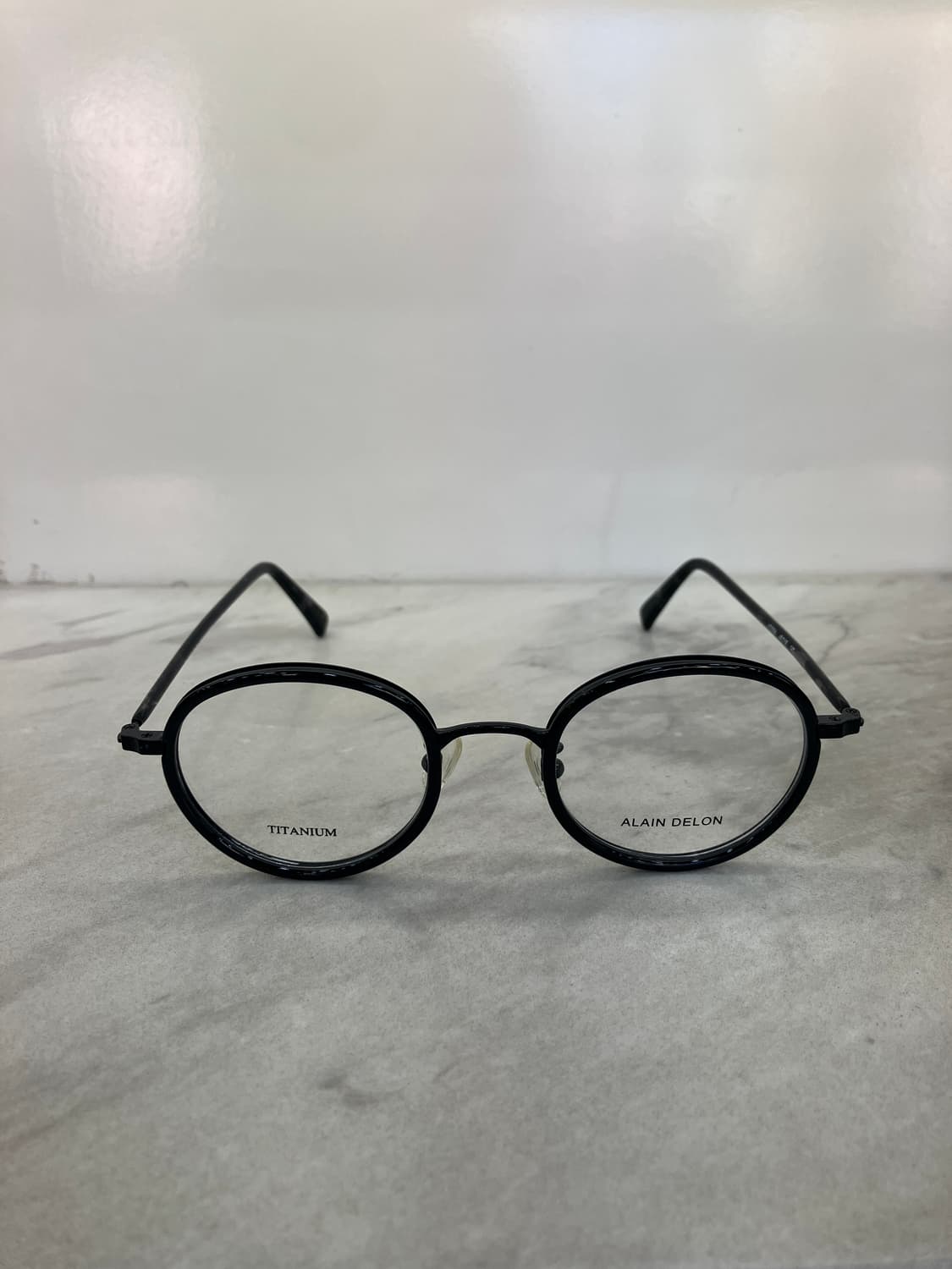 Alain delon 알랭 들롱 블랙 티타늄 뿔테 상품이미지4