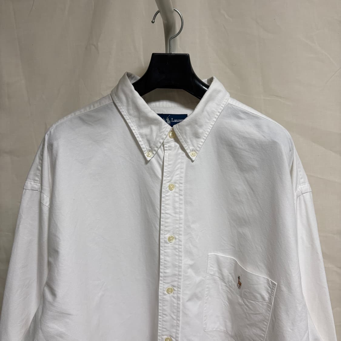 폴로 랄프로렌 빅사이즈 포켓 옥스포드 셔츠 / 화이트, 2XLT 상품이미지2