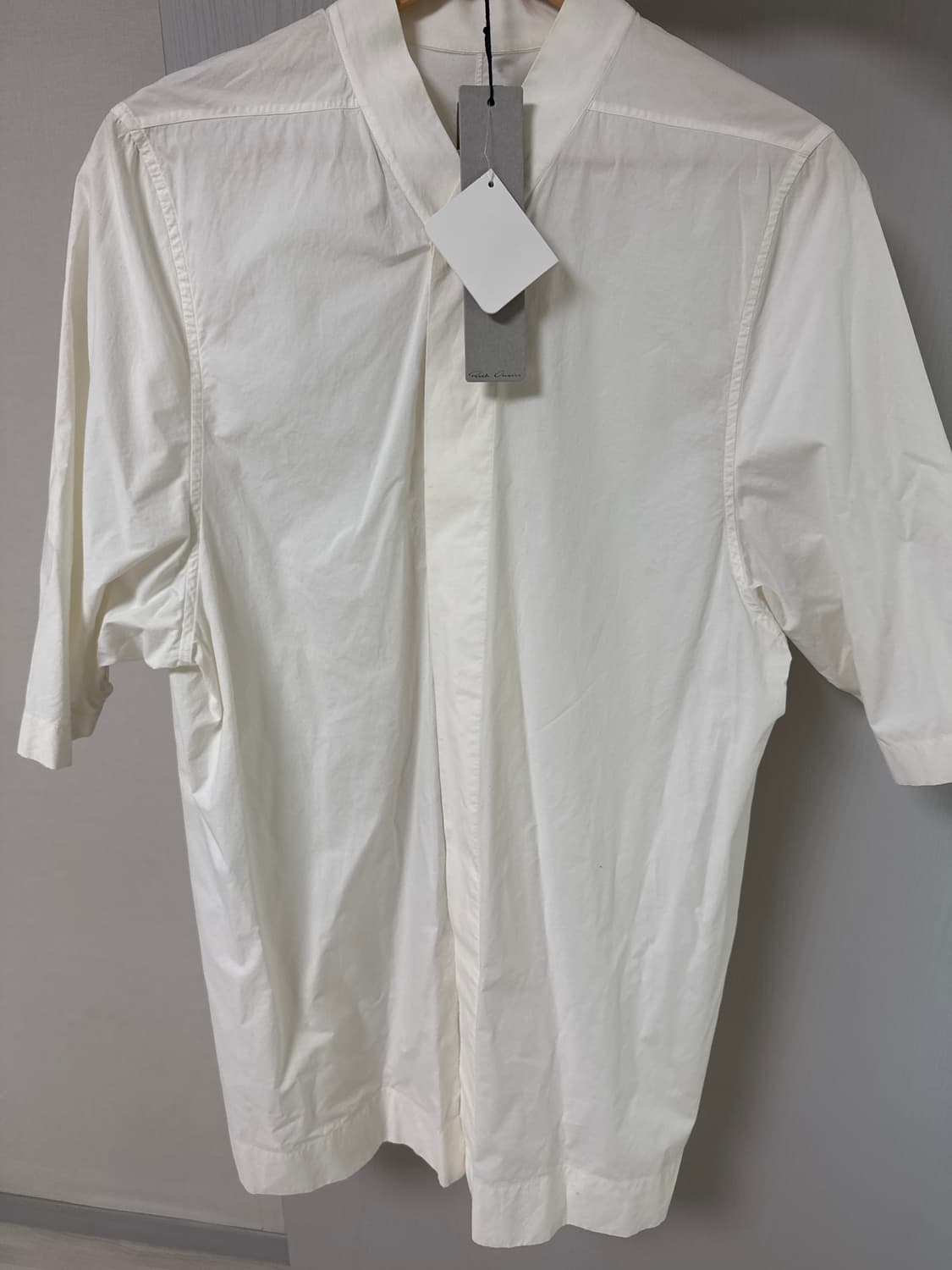 릭오웬스 숏 슬리브스 셔츠 상품이미지1