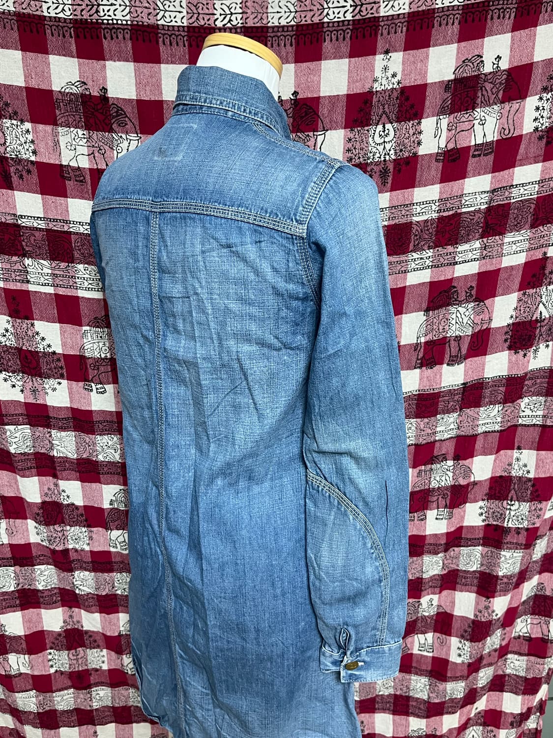 Lee 데님 셔츠 원피스 상품이미지3