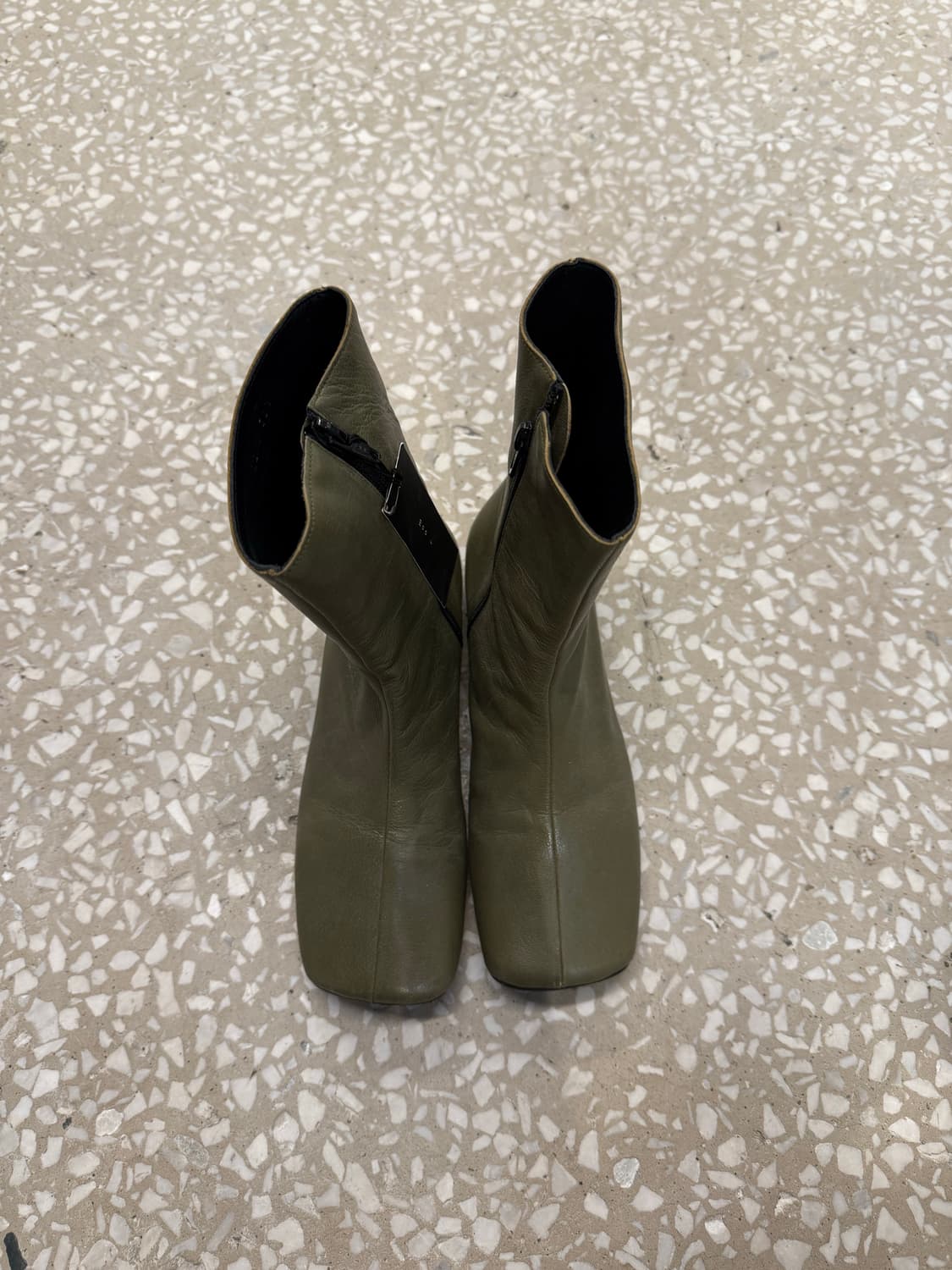Vintage Leather Boots 상품이미지2