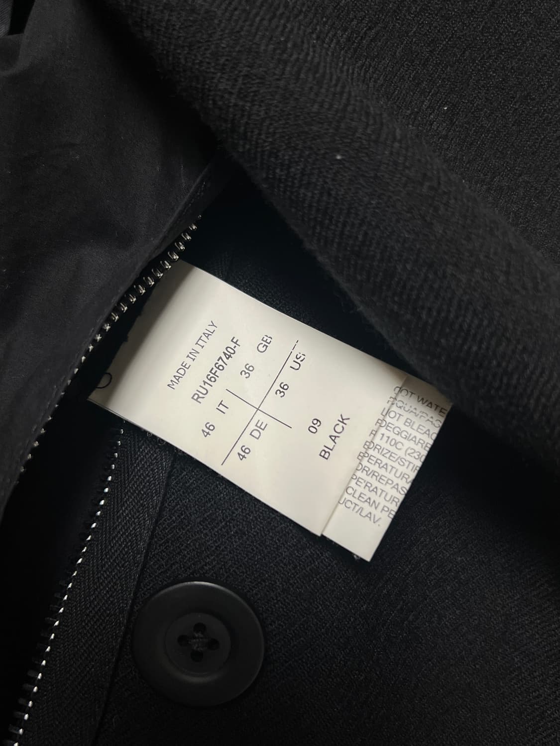Rick Owens 피코트(46) 상품이미지4