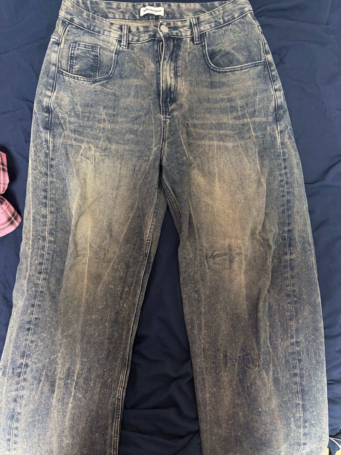 밀로 아카이브 오일블루 데님 팬츠 상품이미지2