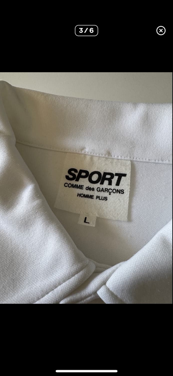 꼼데가르송 2005 homme plus 폴로 피케티 L 상품이미지3