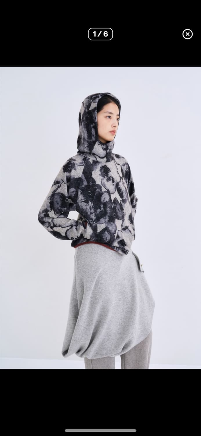 poco fosca 포코포스카 24fw 후리스 후디 상품이미지1