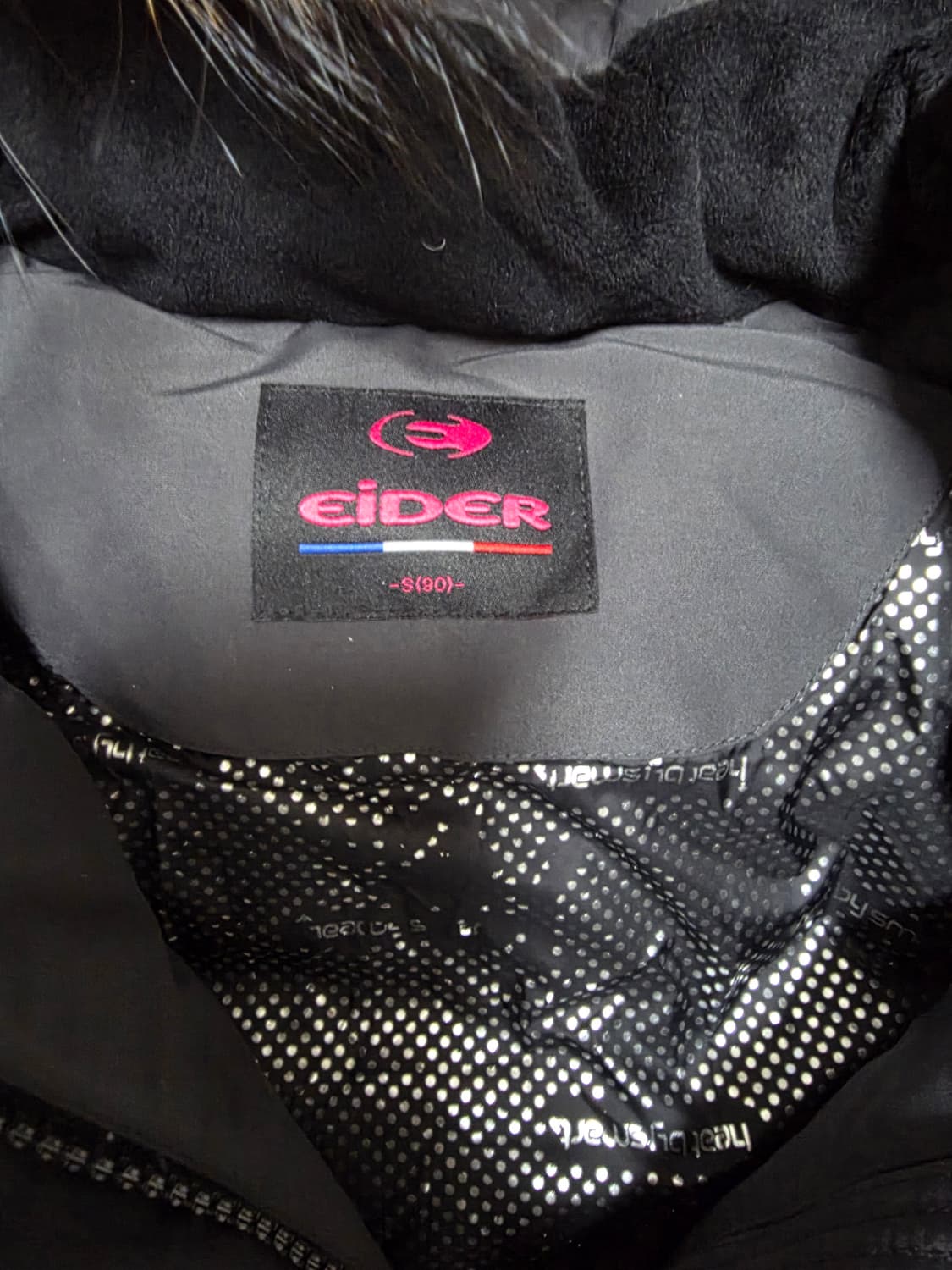 아이더 차콜 덕다운 롱패딩 여자 S 88 48 상품이미지5