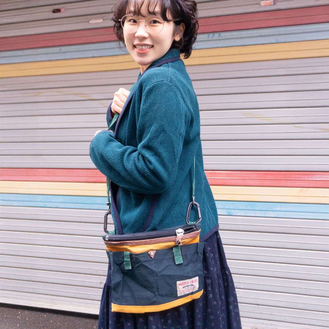 [MASTER PIECE] 딥그린 트래블 크로스백 상품이미지4