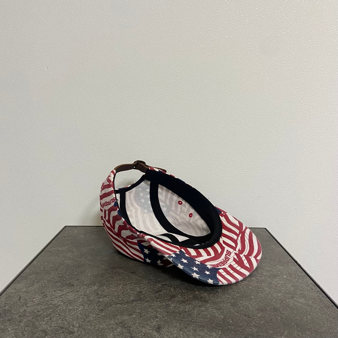 슈프림 박스로고 캠프캡 모자 USA 성조기 상품이미지7