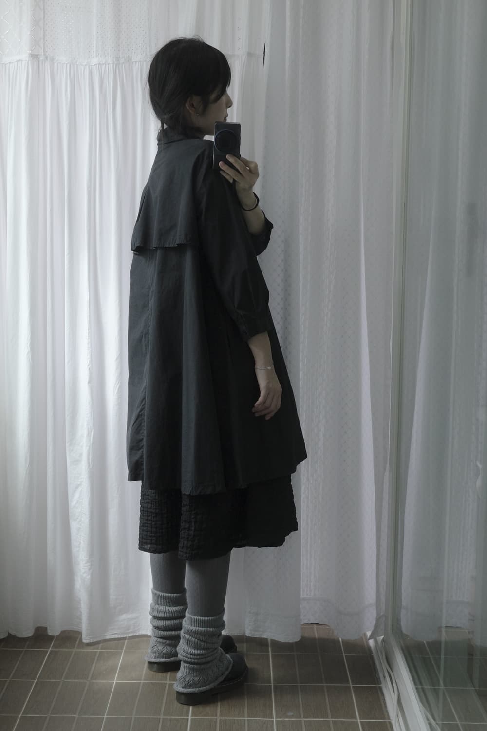 Bibi Shirring pleat blouse 상품이미지4