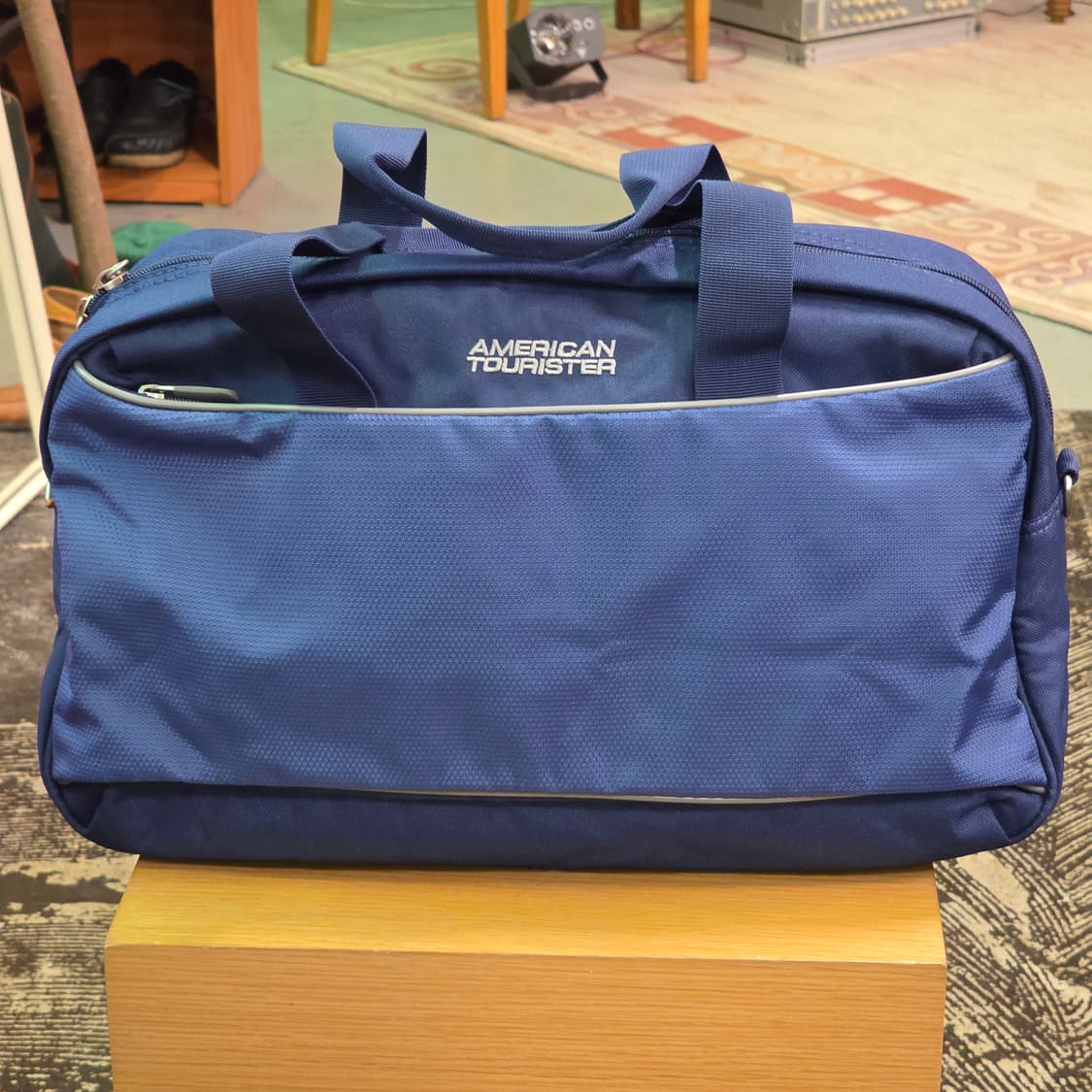 아메리칸 투어리스터 블루 보스턴백 상품이미지3