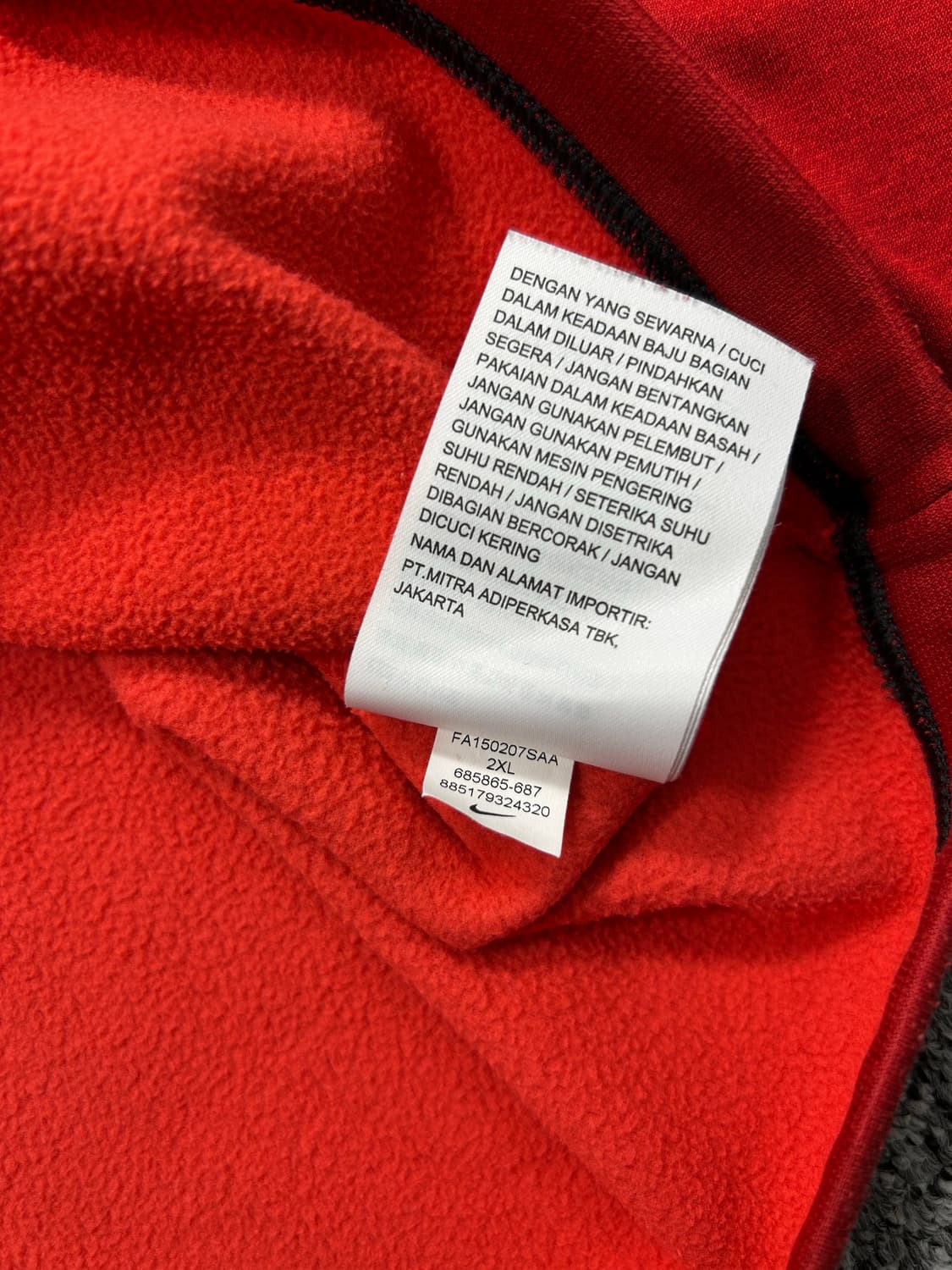 나이키 타이거 우즈 하프 버튼 집업 XXL 상품이미지8