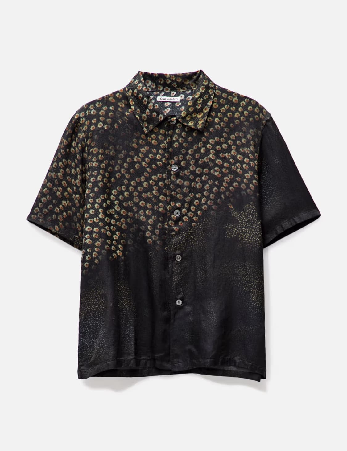 아워레가시 다크플라워 프린트 박스 셔츠 상품이미지1