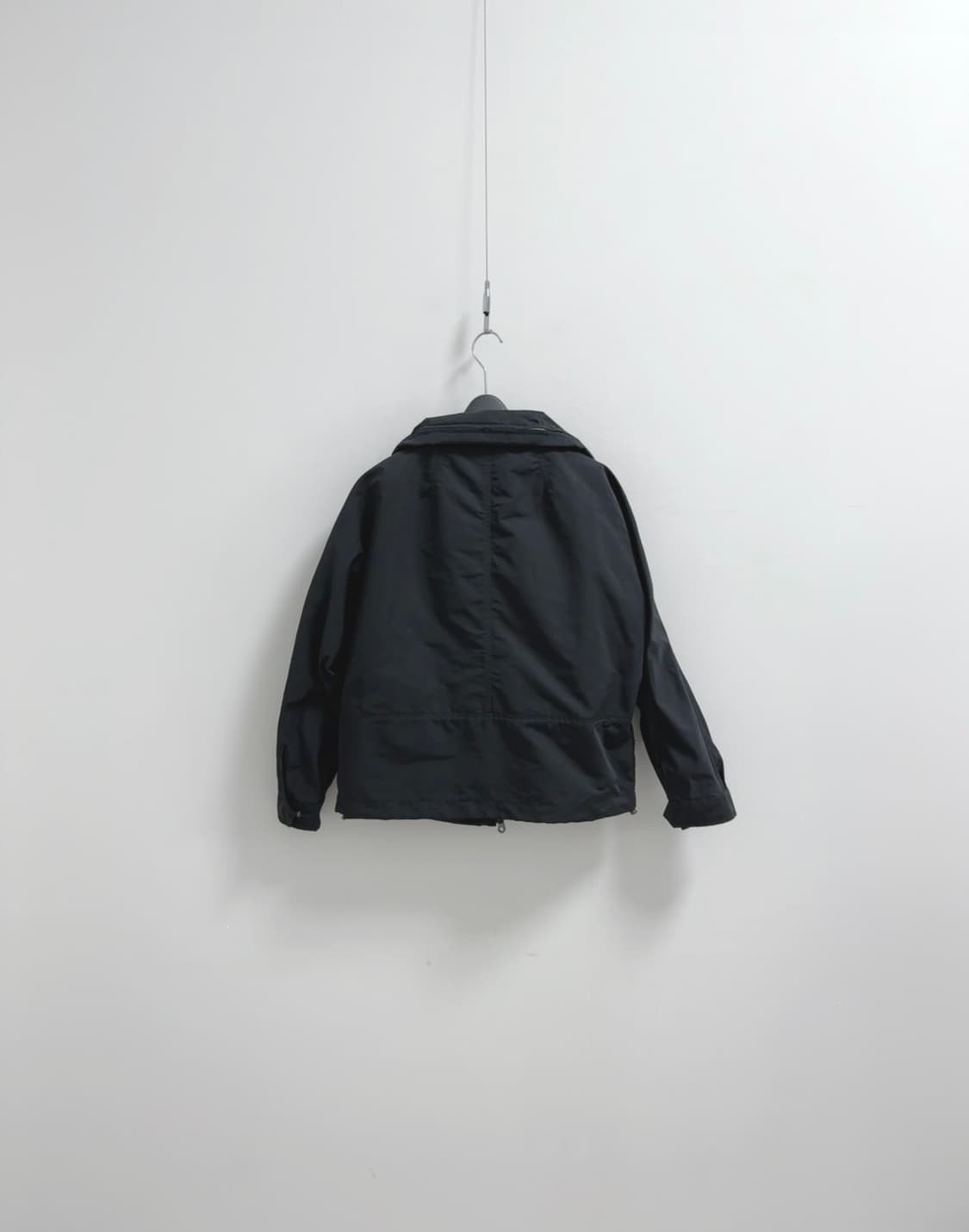 마시모두띠 블랙 간절기 하프 자켓 점퍼 상품이미지6