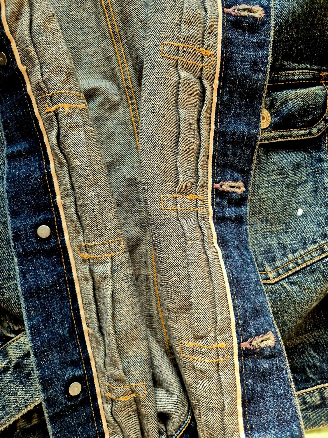 캡틴선샤인 x 뉴메뉴얼 한정판 데님자켓 상품이미지6