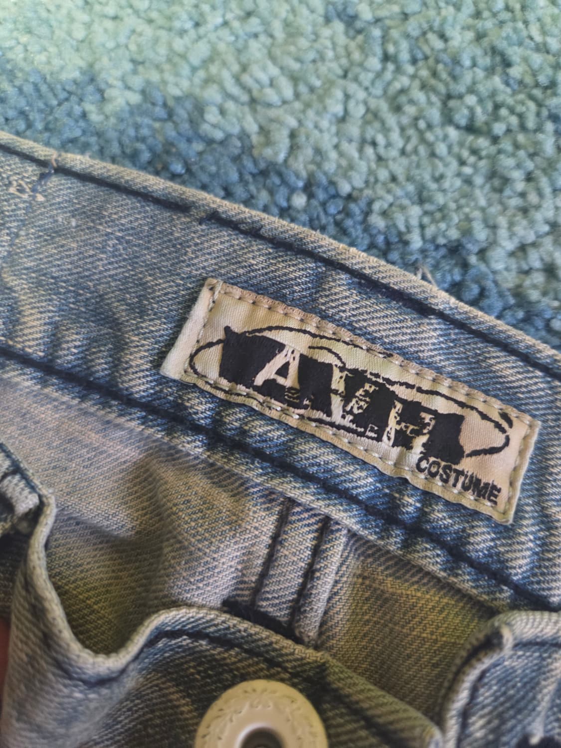 빈티지 AVH DENIM 찢청 데님 청바지 상품이미지2