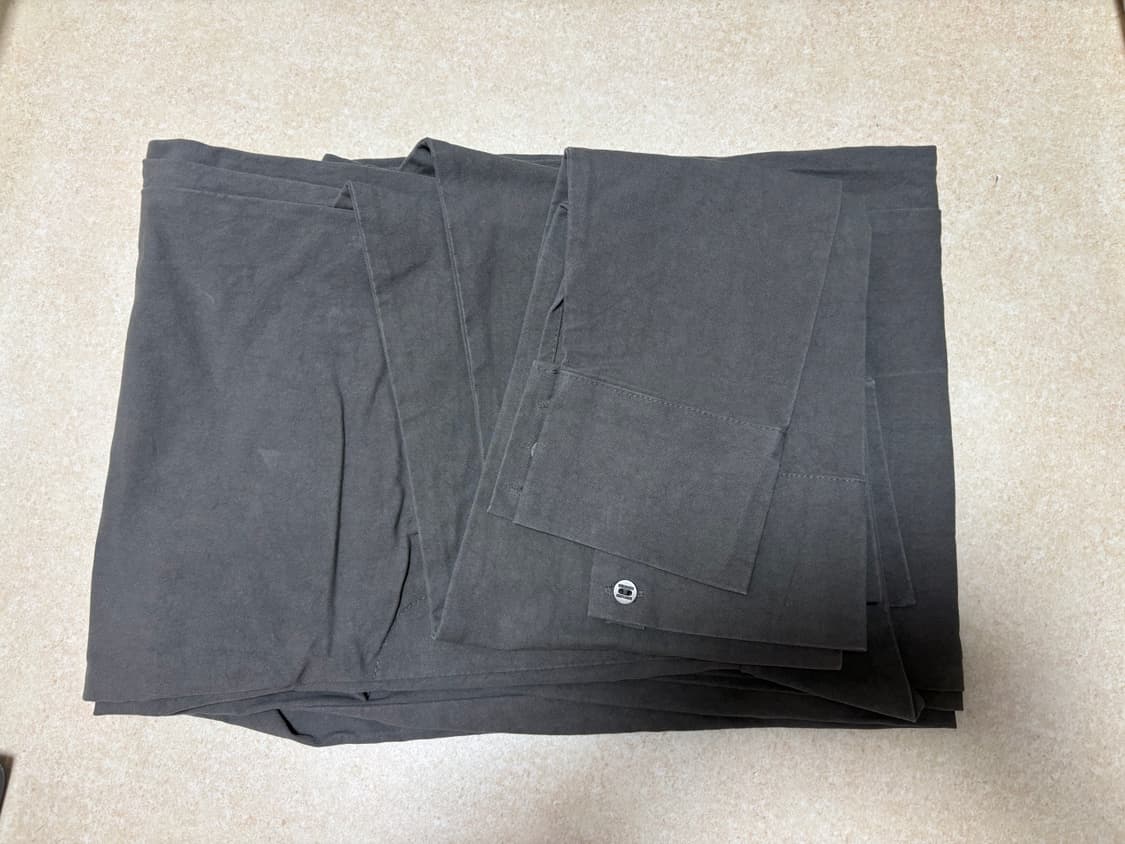 보헤미안서울 turnup wide shirt pants 상품이미지3