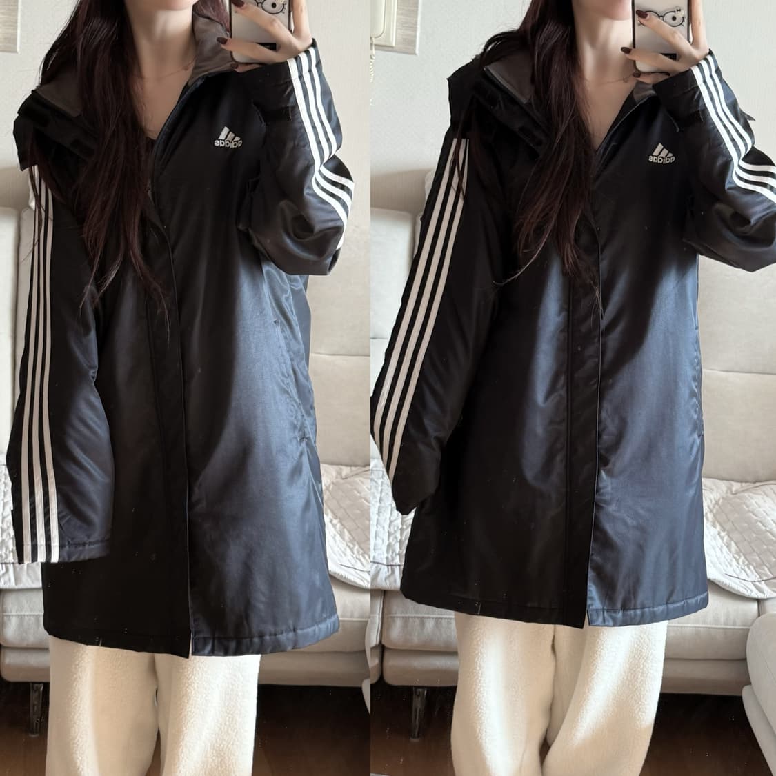 아디다스 딥네이비 돕바 집업 상품이미지1