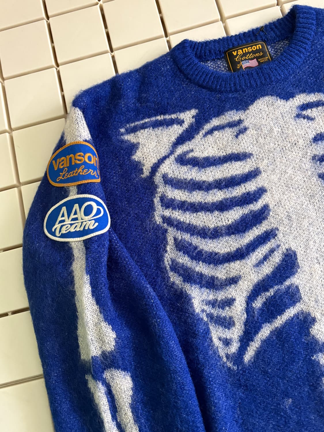 XAAO REAL BONE mohair blend knit 니트 상품이미지9