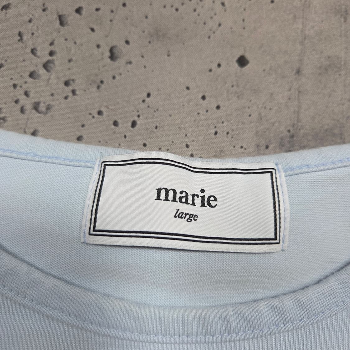 ✨ (만원 빈티지) marie 스카이 반팔티 상품이미지3