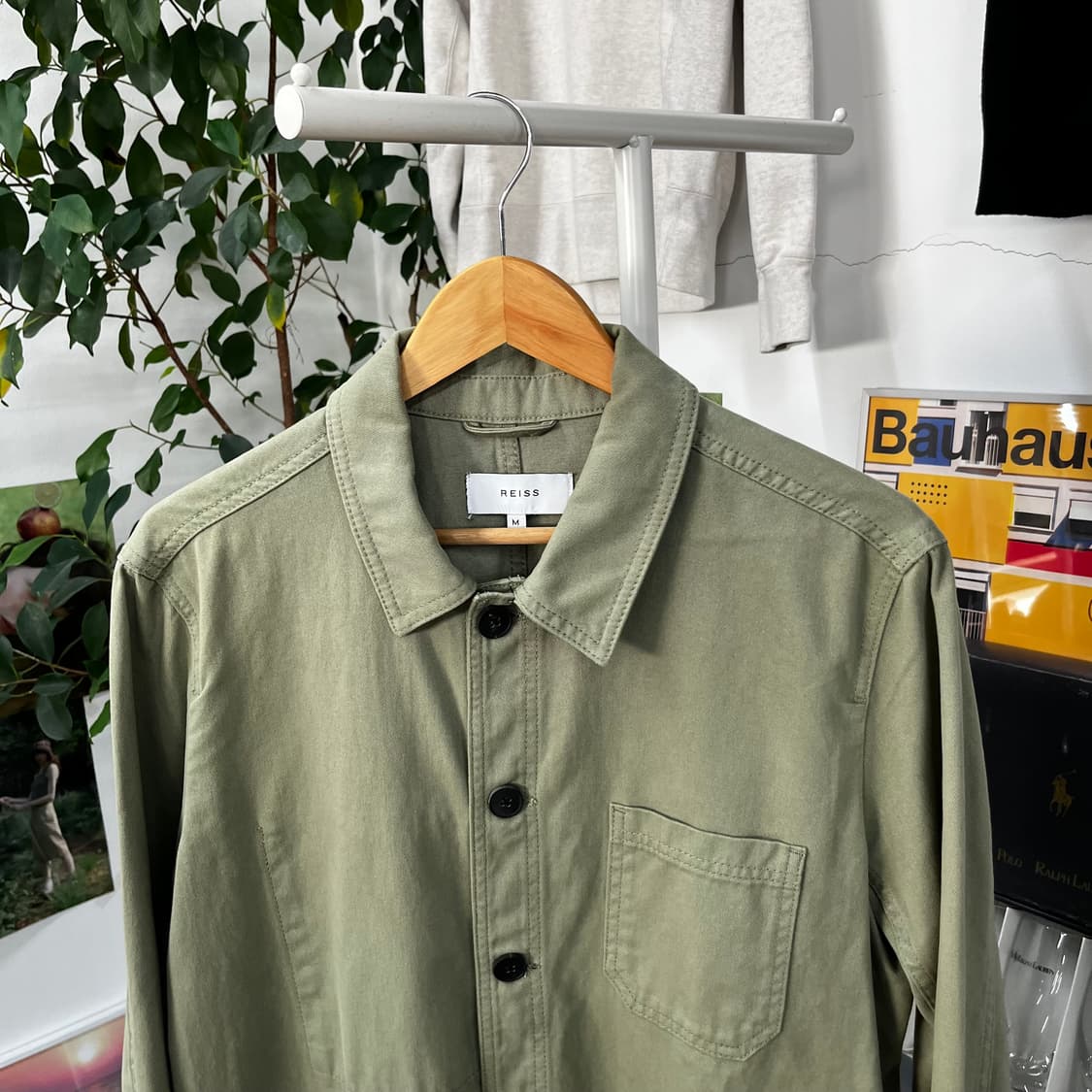 Reiss 리스 코튼트윌 워크자켓 M 상품이미지2