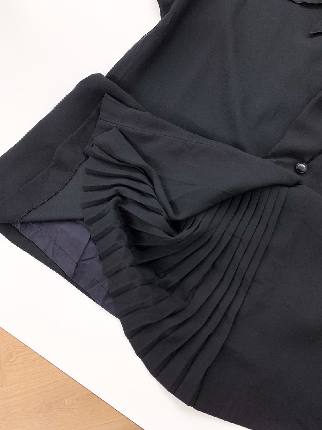 넥 포인트 블랙 원피스 90-95 상품이미지9