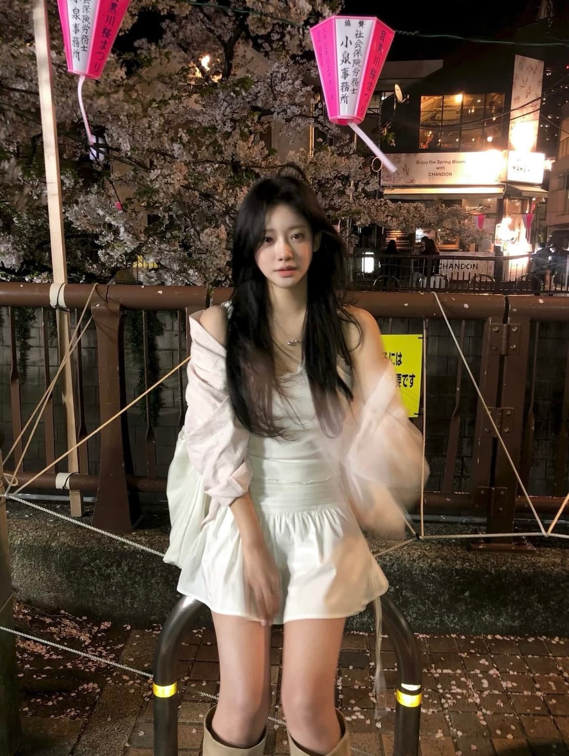 [택O 새제품] 더위시리즈 리아 체크 셔츠 핑크 상품이미지4