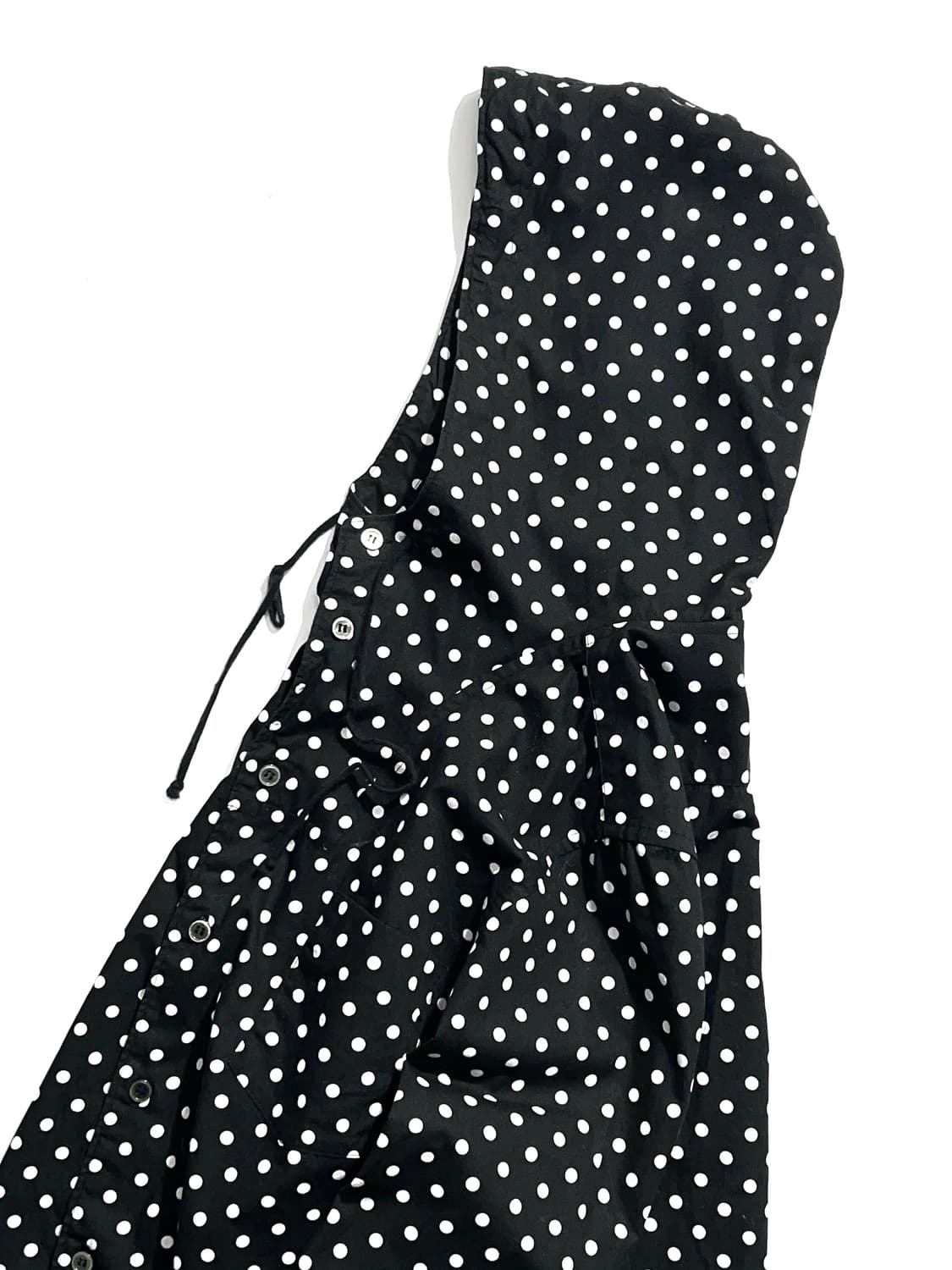 Comme Des Garcons Black Dot Hooded Shirt 상품이미지2