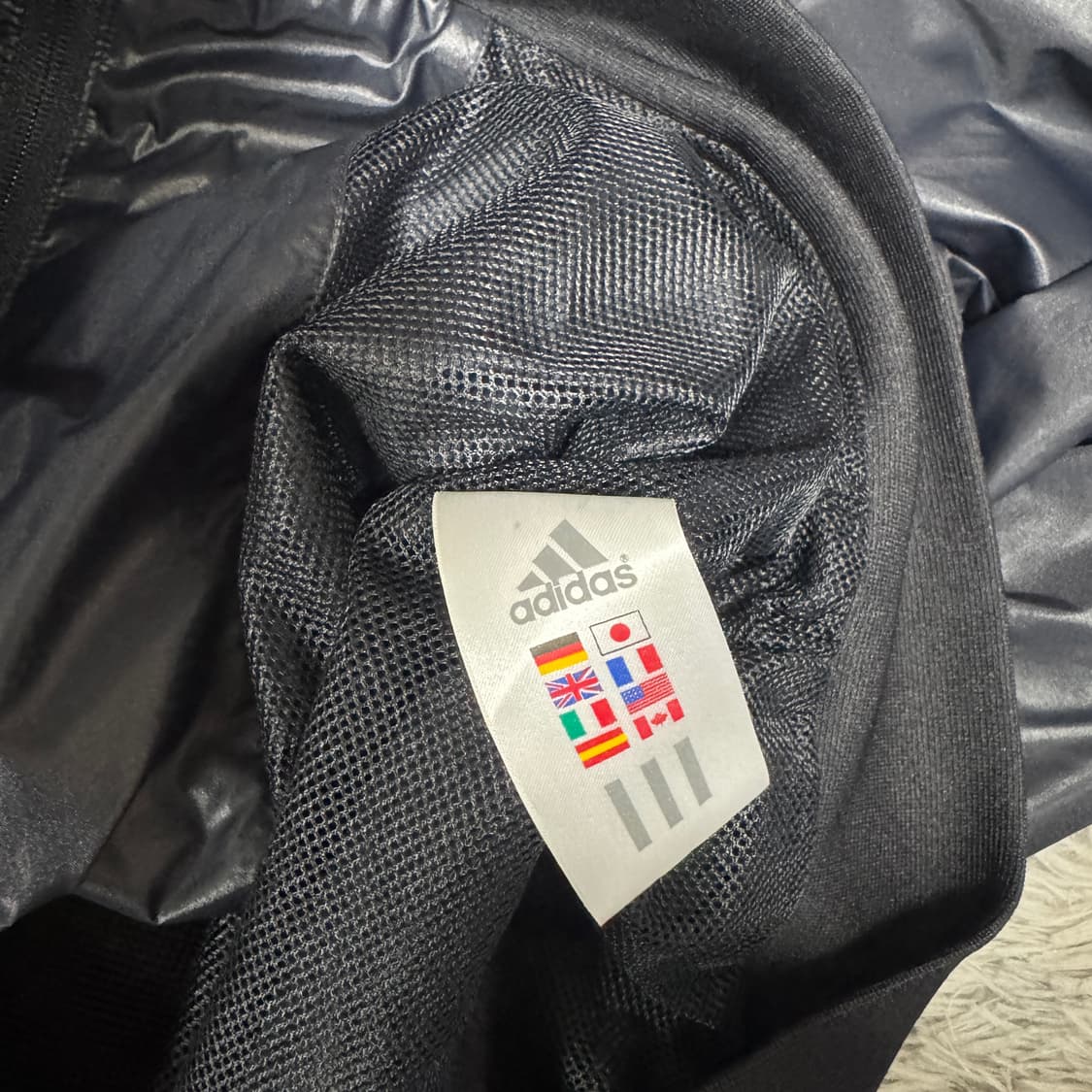 00s 아디다스 독일국대 우븐 자켓 95 사이즈 상품이미지3