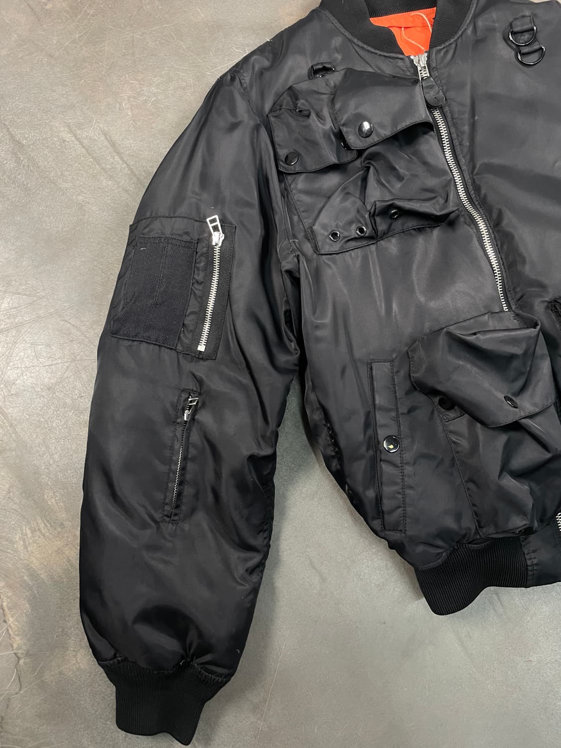 빈티지 멀티포켓 MA1 항공점퍼 상품이미지3