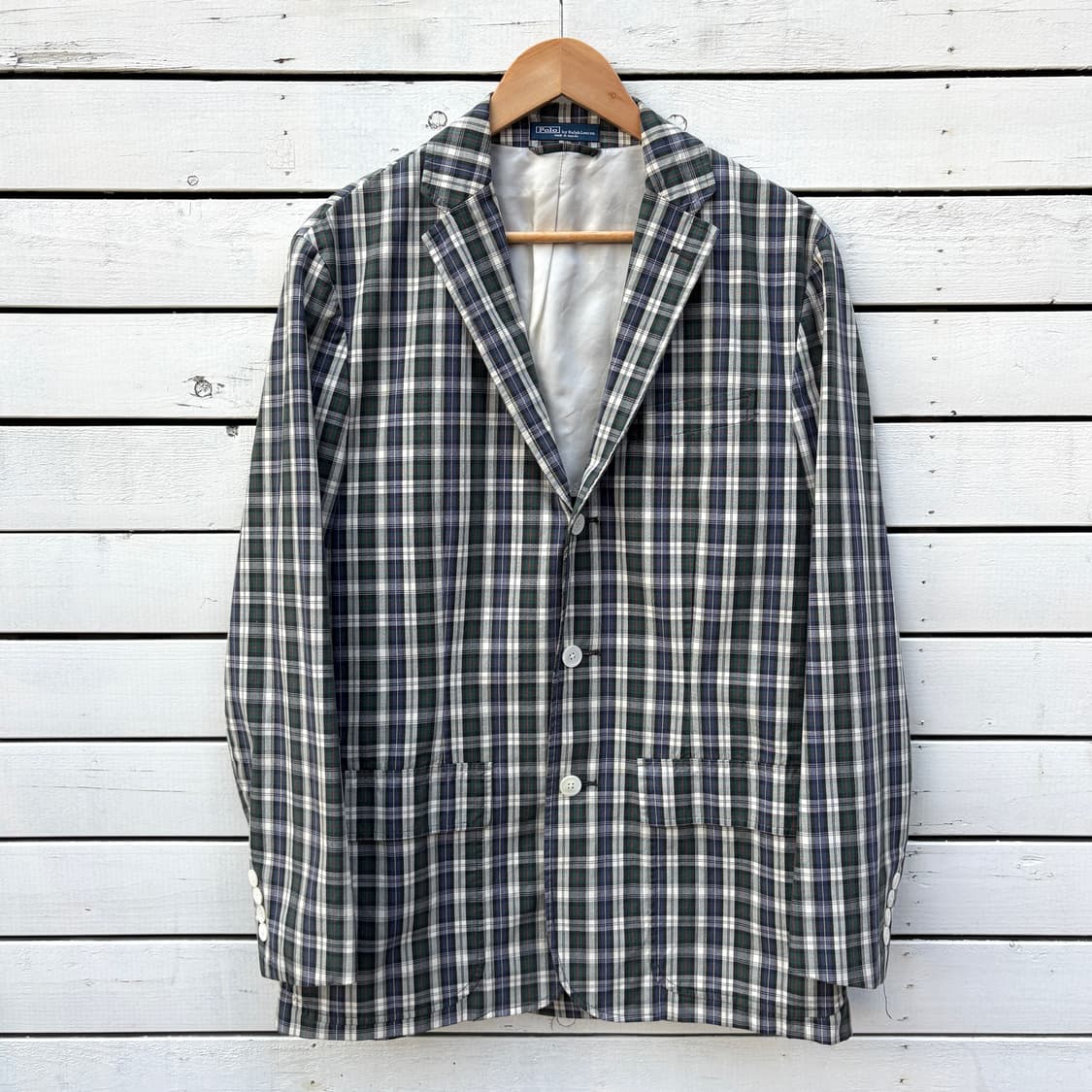 Polo 폴로 체크 블레이저 자켓 상품이미지1