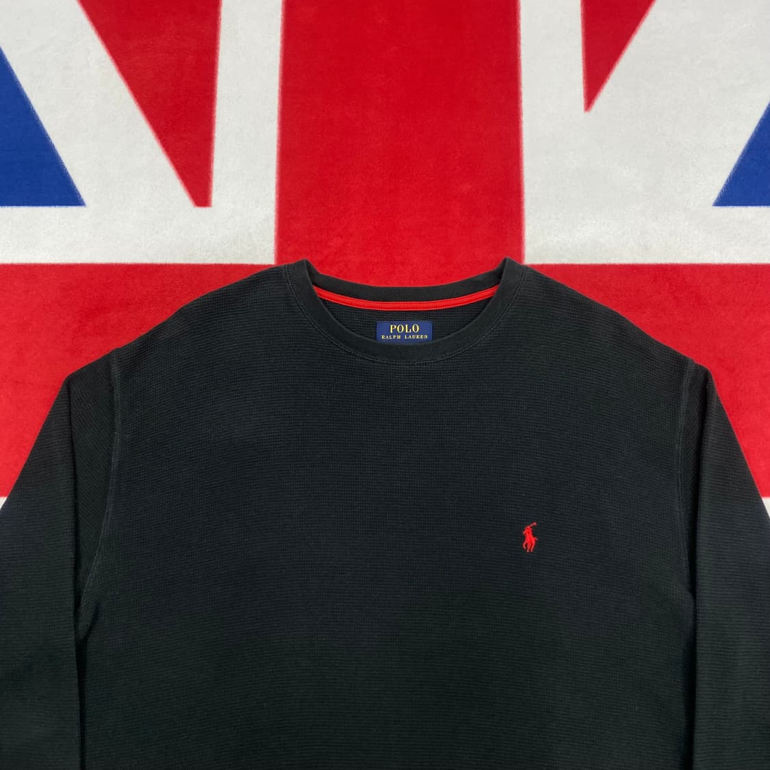 폴로 와플 롱슬리브 XL  상품이미지3