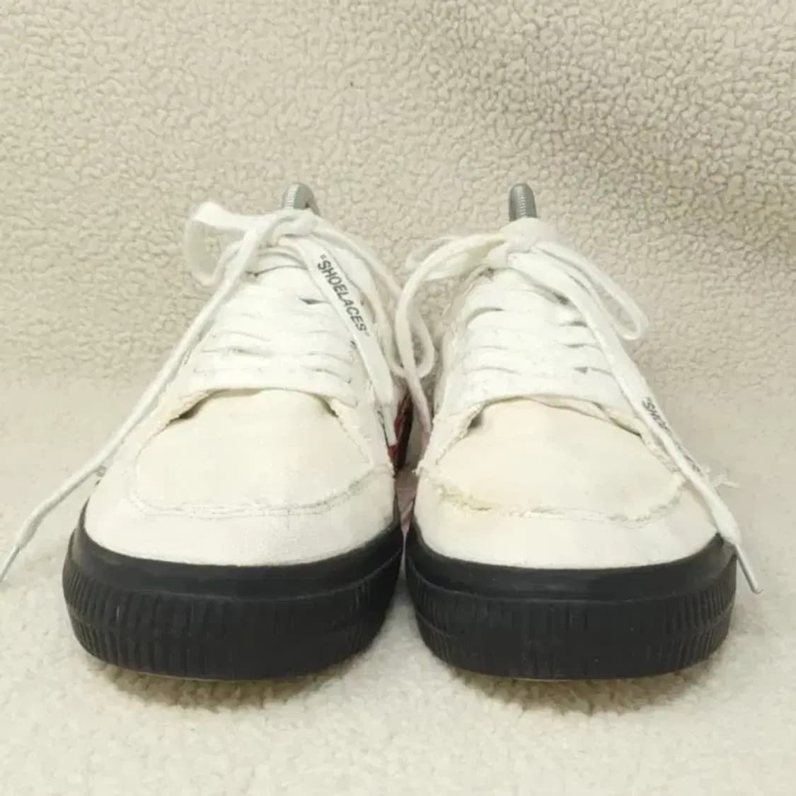 [정품] 오프화이트 로우 벌커나이즈드 화이트 캔버스 (42사이즈/270) 상품이미지3