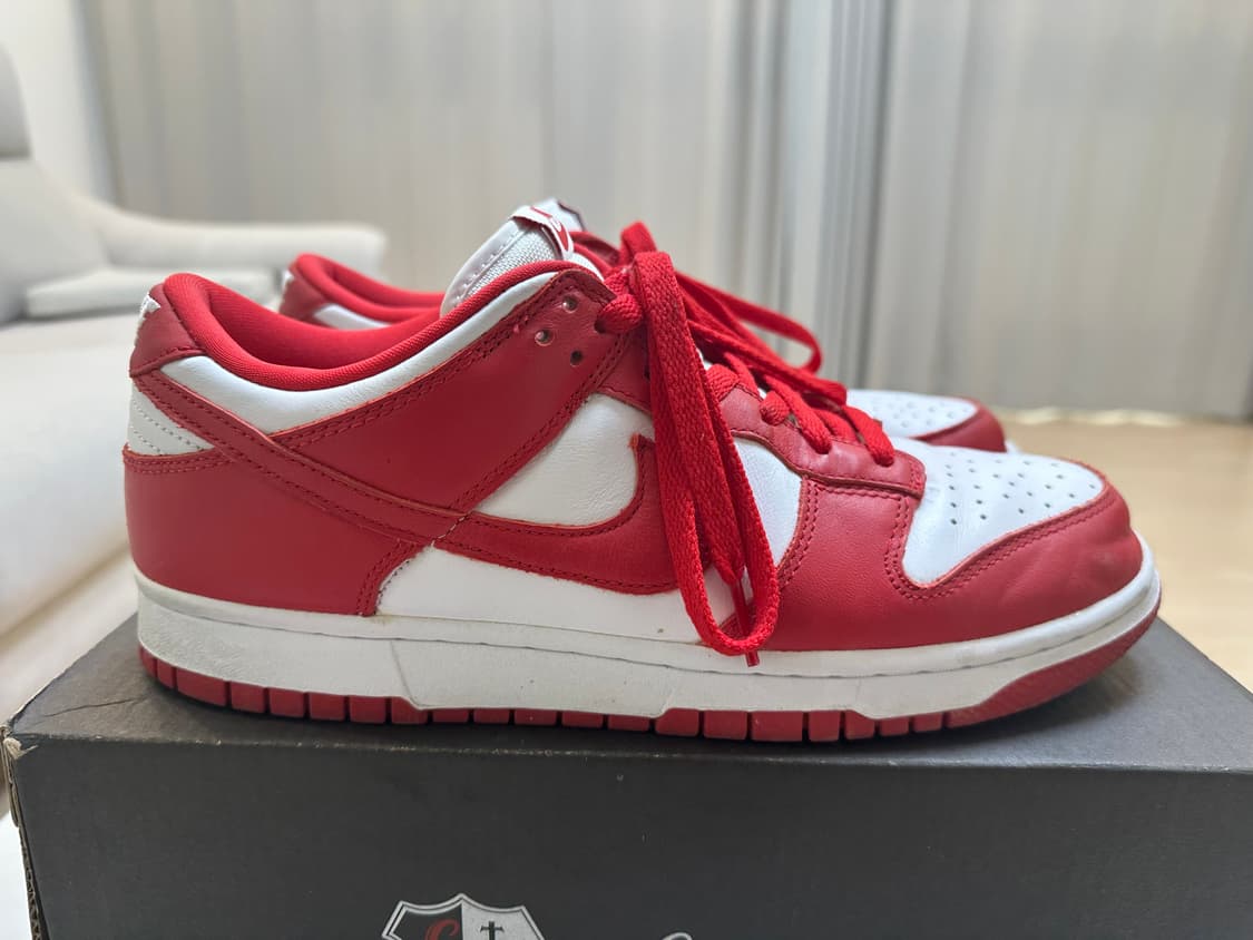 275 나이키 덩크 로우 유니버시티레드 2023 상품이미지4