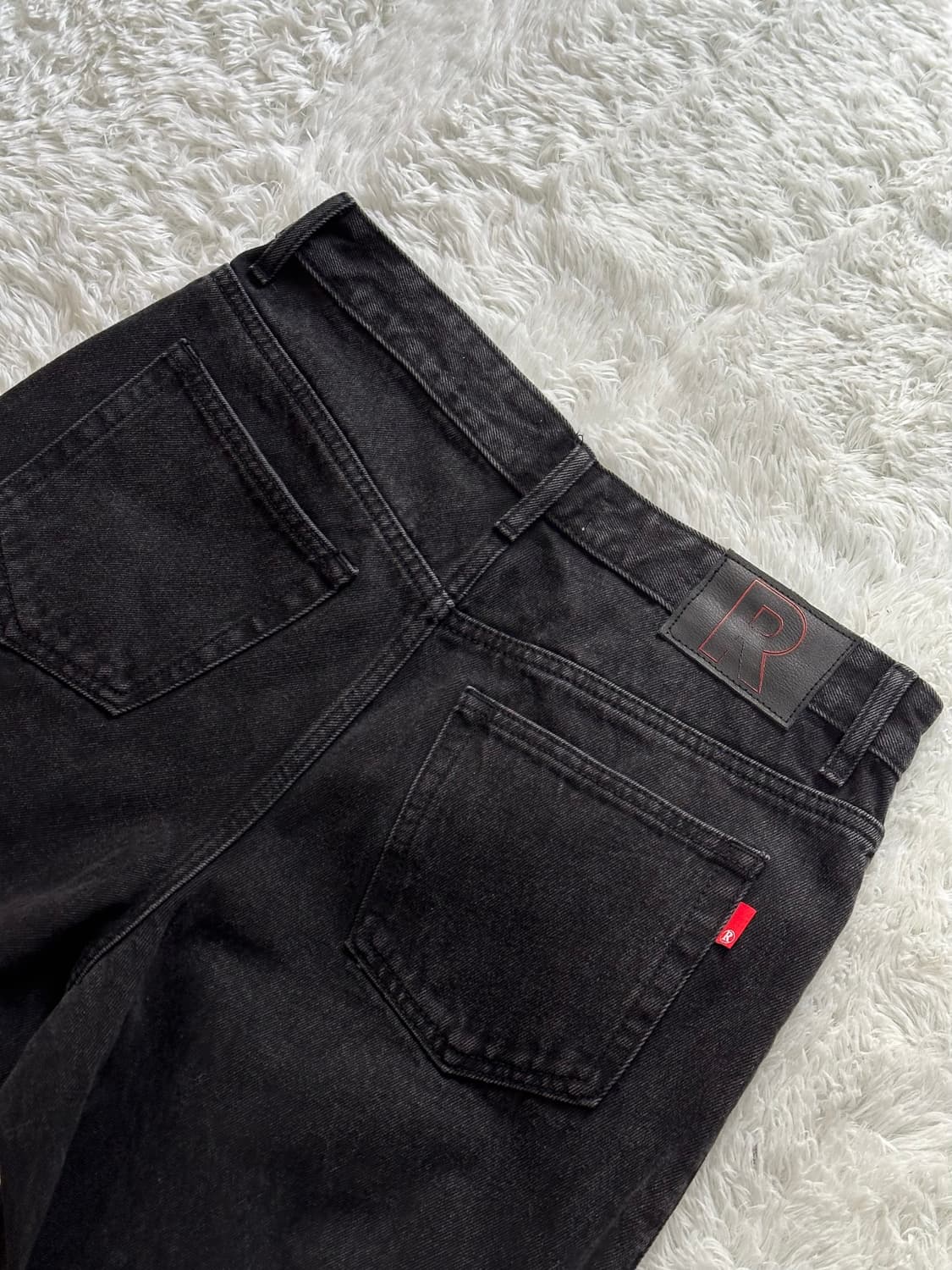 REGION 데미지 디테일 블랙 청바지 M 상품이미지3