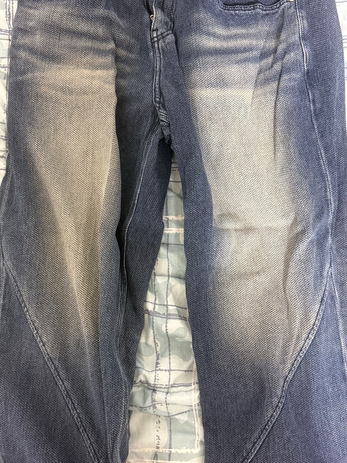 노운 structure denim pants blue 상품이미지1