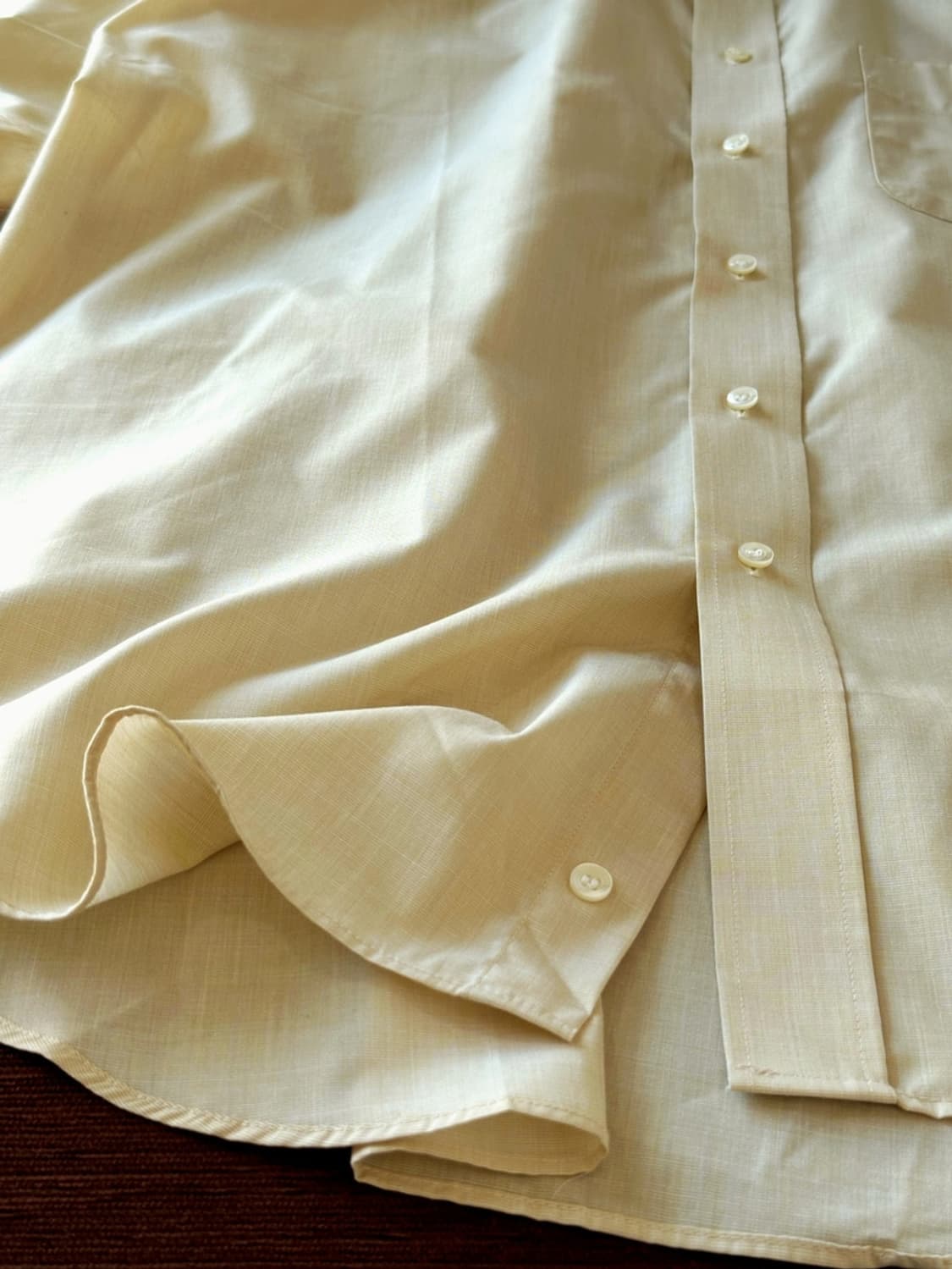 High gauge light cotton poly H/S shirt 상품이미지5