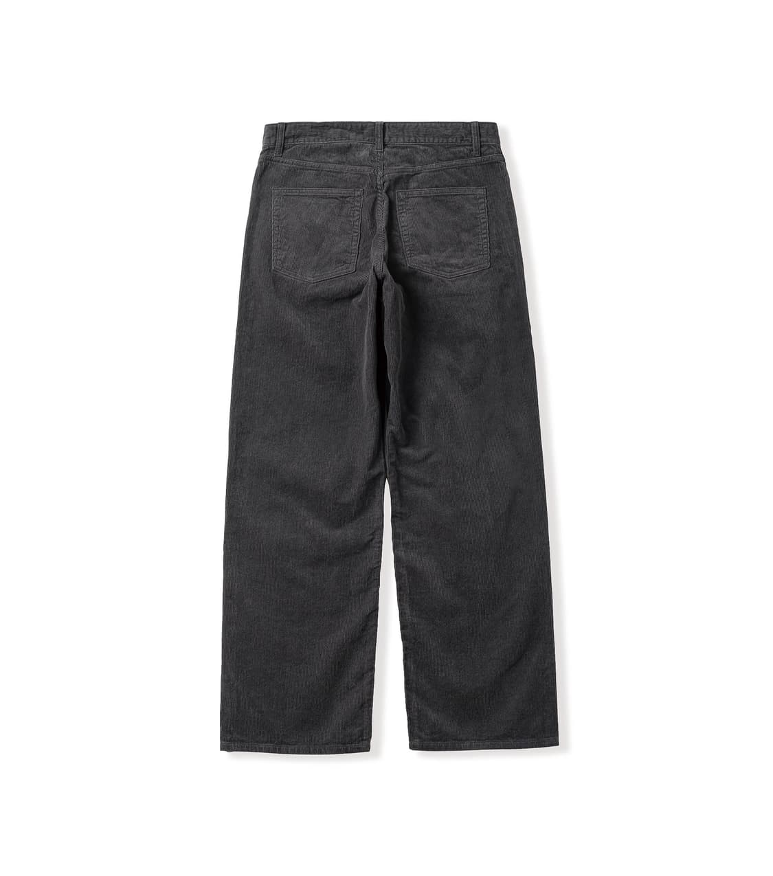 [SEW] 스테디에브리웨어 세미 와이드 코듀로이 5포켓 팬츠 다크그레이 상품이미지2