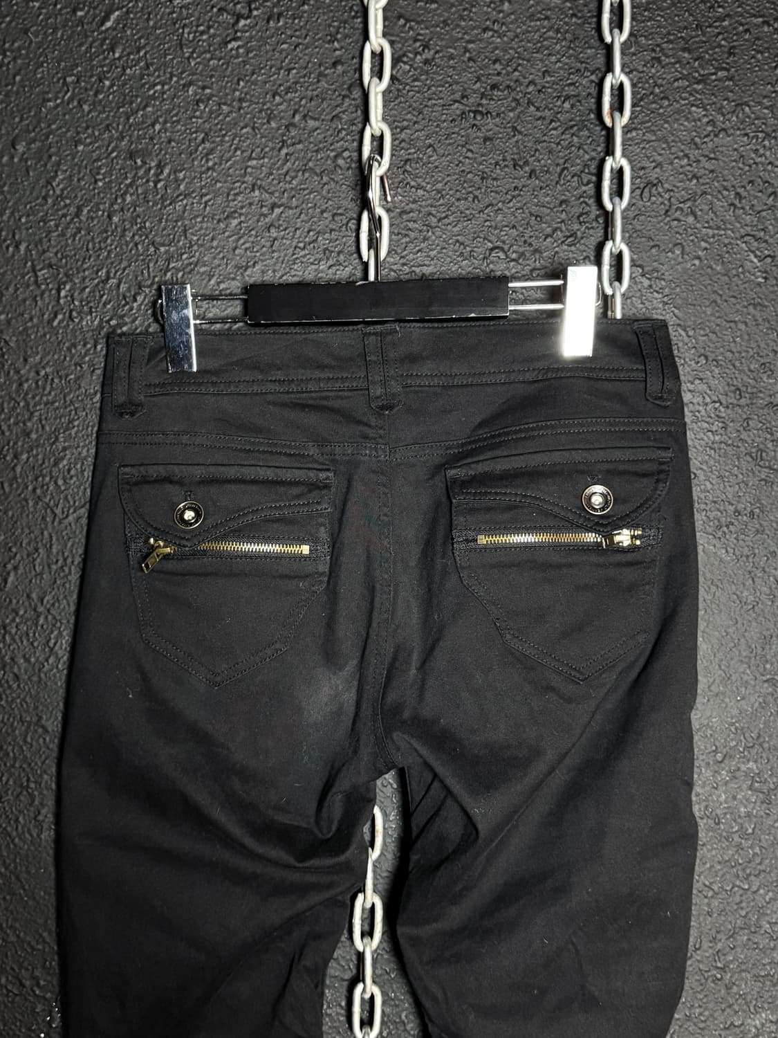Black J-curve side all shirring pants 상품이미지6