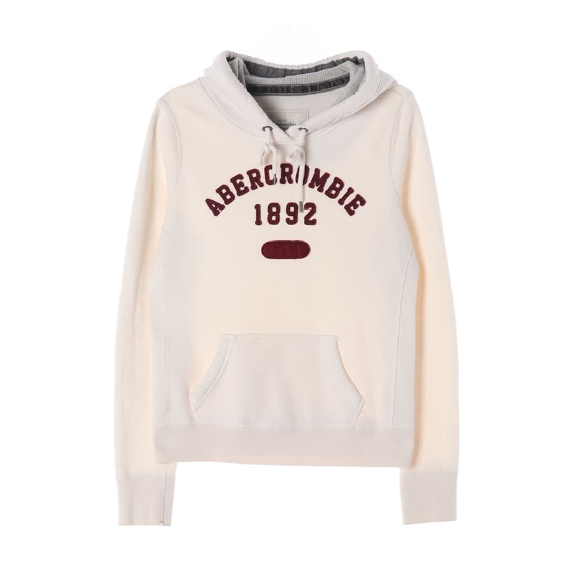 아베크롬비 1892 아치 로고 자수 후드티 M 상품이미지1