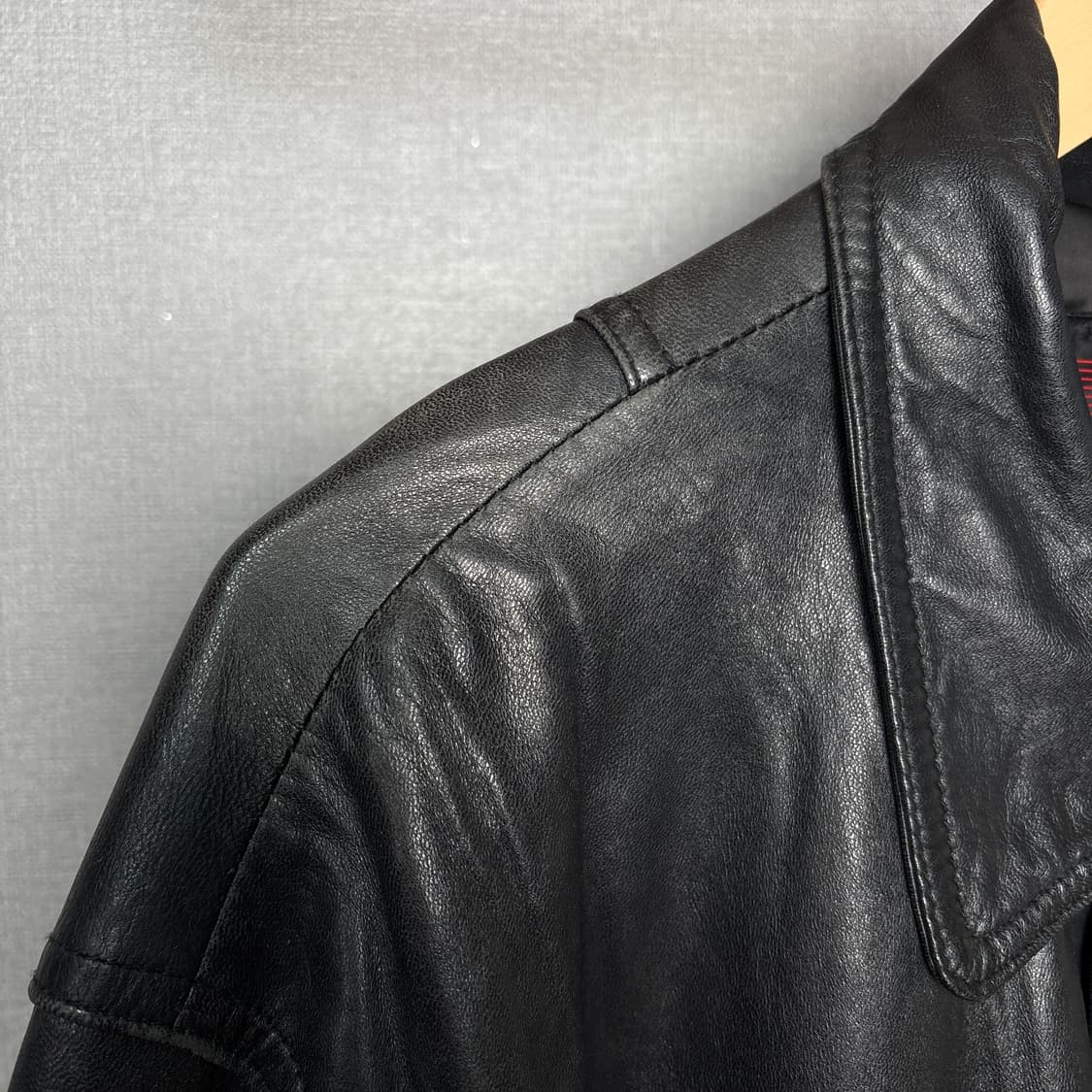 램스킨 봄버자켓 상품이미지4