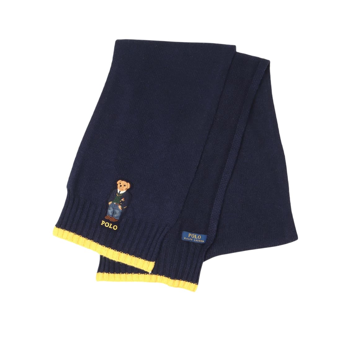 폴로 랄프로렌 네이비 베어 울 머플러 상품이미지7