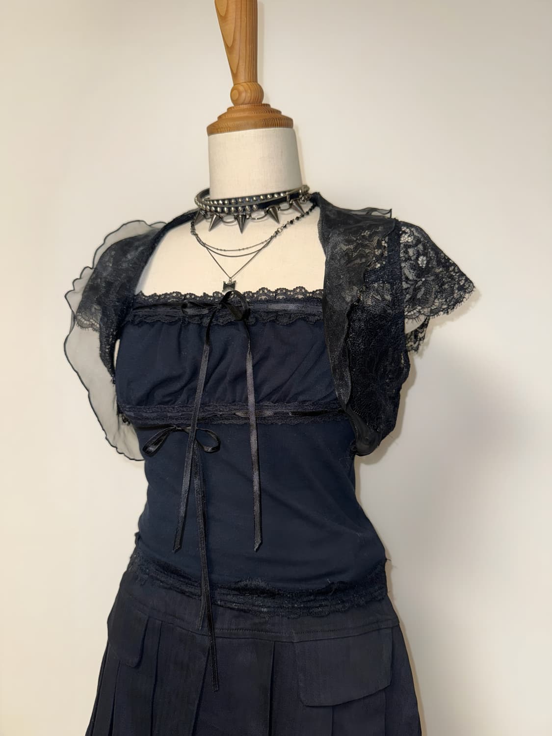 레이스 고스 볼레로 상품이미지2