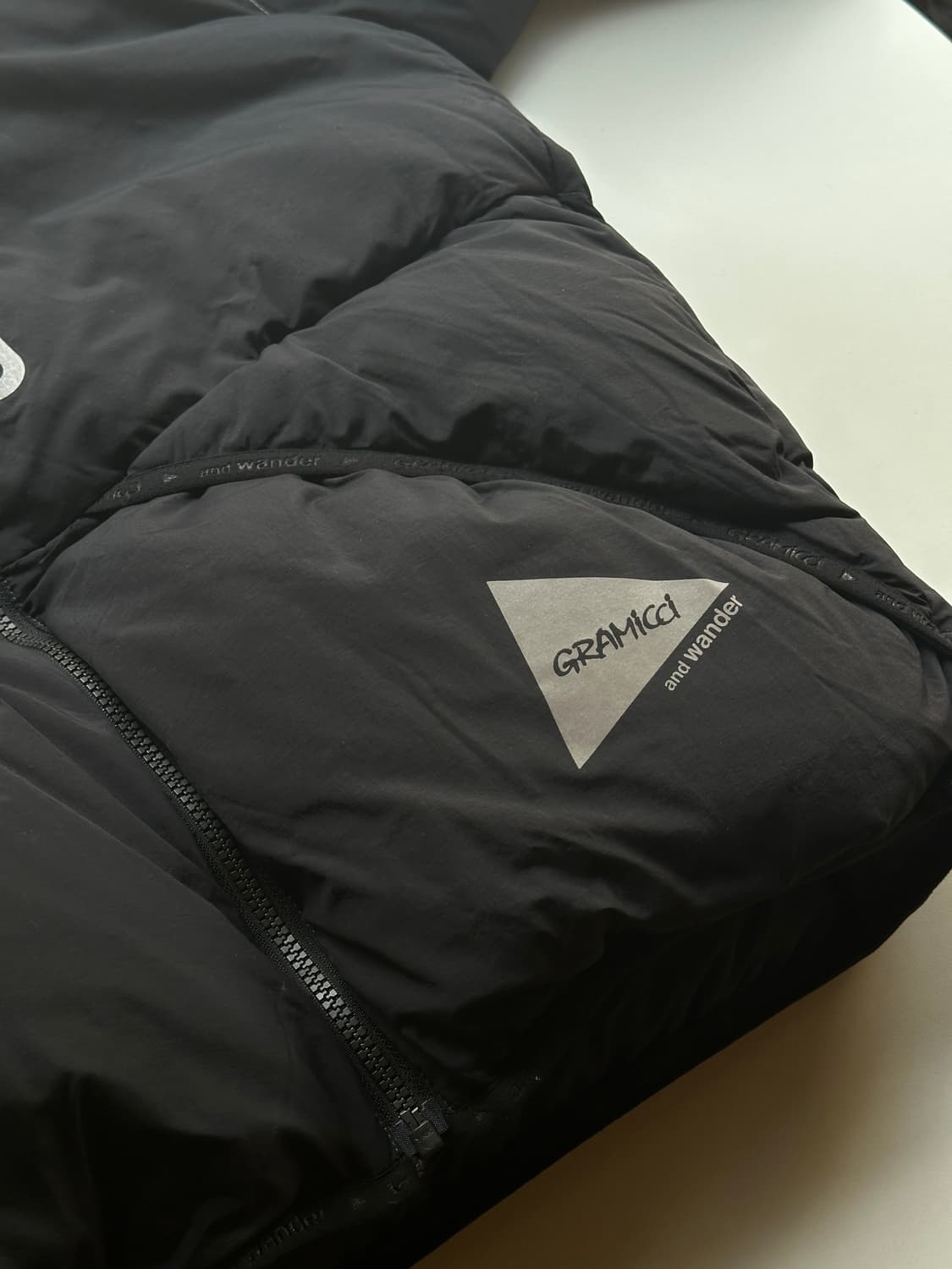 그라미치 x 윈드윈더 블랙 패딩 XL ( 상품이미지4